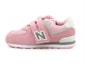 Buy (TD) New Balance 574 Velcro Low-Top Lari 'Cute Pink' wanita IV574PP