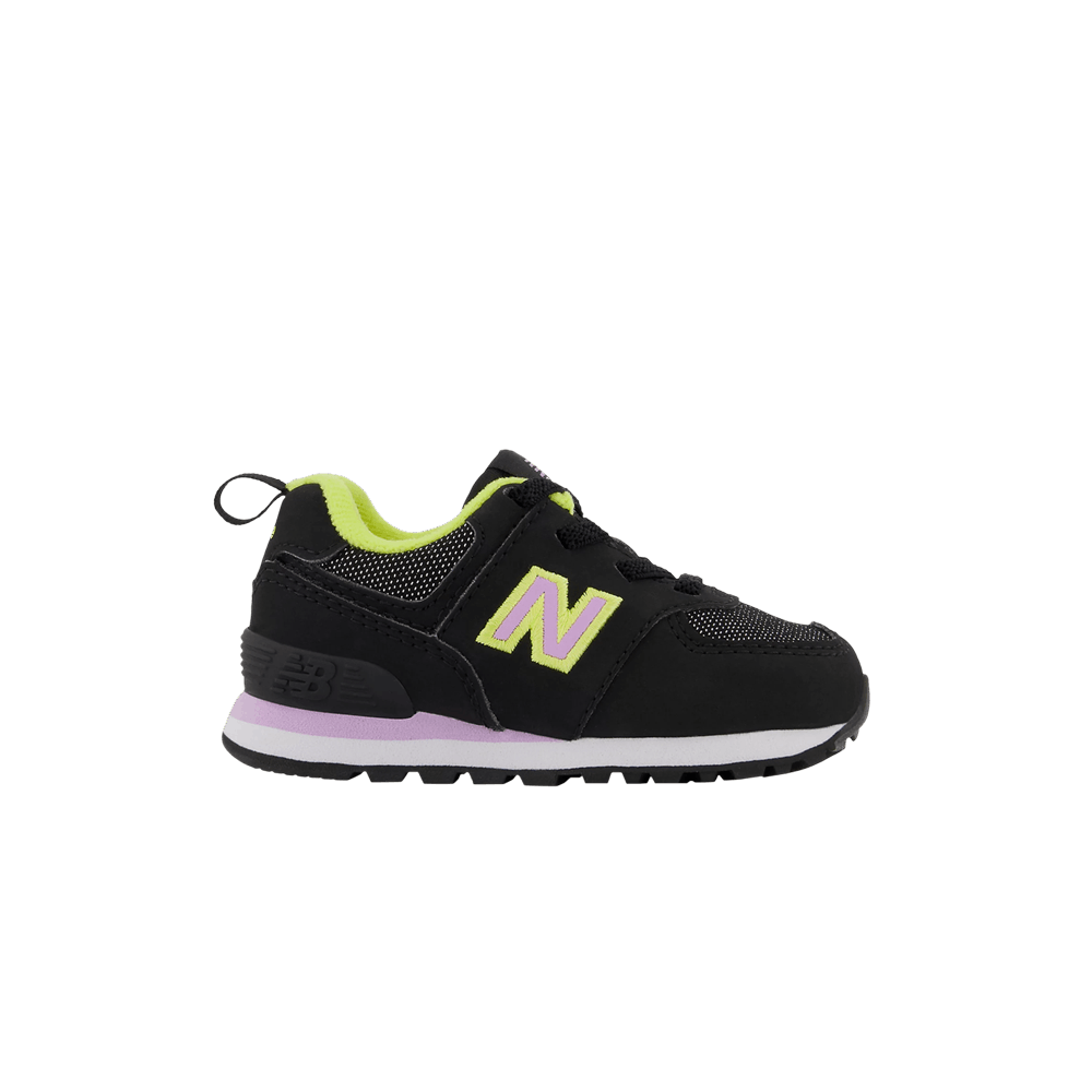 Buy （嬰兒）New Balance 574 寬版『時尚金屬色 - 黑色與深紫光』ID574FX2-W