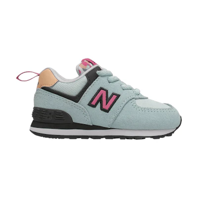 (Infant) NB 574 Wide 'Pale Blue Chill Sporty Pink'
