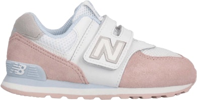 (Infant) New Balance 574 Wide 'White Pink' IV574NSEW (Infant) New Balance 574 Wide 'White Pink' IV574NSEW