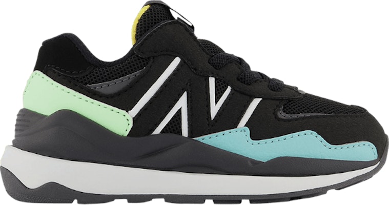 (Infant) New Balance 57/40 Wide 'Black Vibrant Spring Glow' IV5740RA-W Buy (Infant) New Balance 57/40 Wide 'Black Vibrant Spring Glow' IV5740RA-W