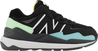 (Infant) New Balance 57/40 Wide 'Black Vibrant Spring Glow' IV5740RA-W (Infant) New Balance 57/40 Wide 'Black Vibrant Spring Glow' IV5740RA-W