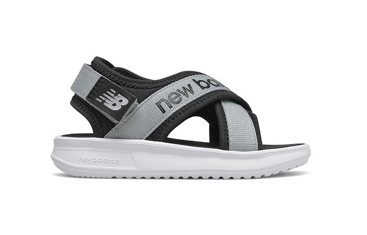 Order (TD) Sandal Velcro New Balance 650 'Hitam Abu-abu' IO650AF