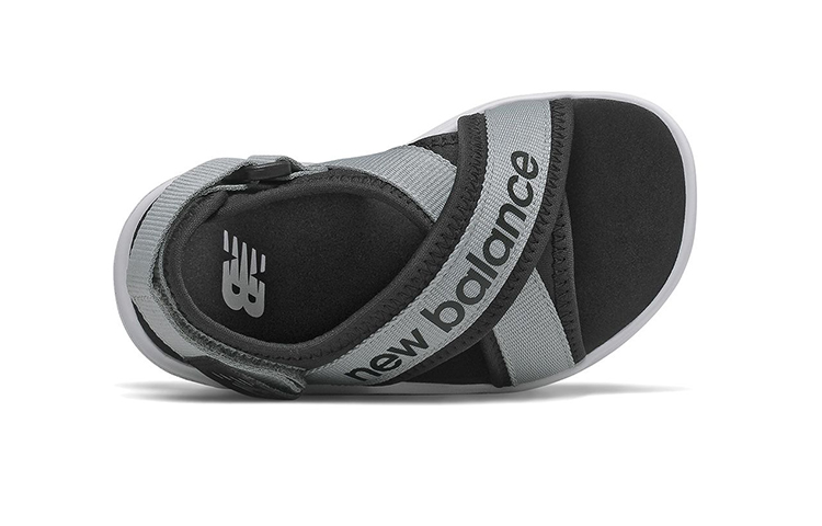 Lookbook (TD) Sandal Velcro New Balance 650 'Hitam Abu-abu' IO650AF