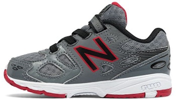 (Infant) New Balance 680 Low 'Grey-Red' KA680CRI (Infant) New Balance 680 Low 'Grey-Red' KA680CRI