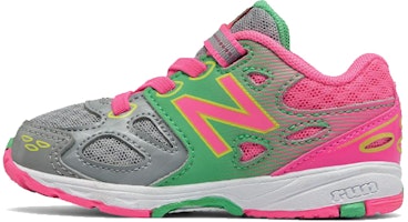 (Infant) New Balance 680 V3 'Grey Green Pink' KA680GKI (Infant) New Balance 680 V3 'Grey Green Pink' KA680GKI