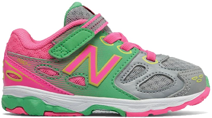 (Infant) New Balance 680 V3 'Grey Green Pink' KA680GKI Order (Infant) New Balance 680 V3 'Grey Green Pink' KA680GKI
