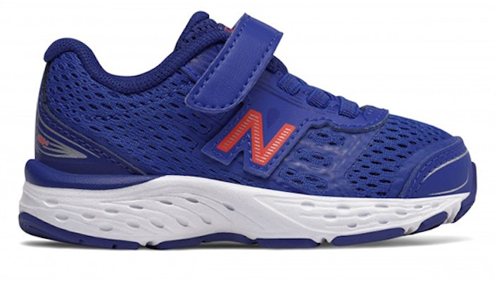 嬰童 New Balance 680 v5 "Hook and Loop" 魔術貼 透氣耐磨減震 低筒跑步鞋 藍色 Order 嬰童 New Balance 680 v5 "Hook and Loop" 魔術貼 透氣耐磨減震 低筒跑步鞋 藍色
