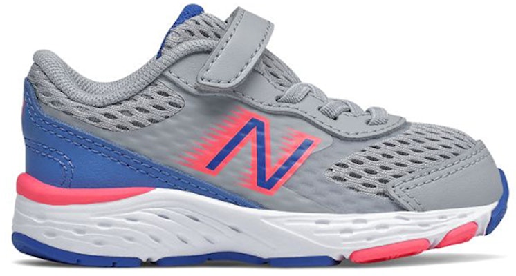 嬰兒 New Balance 680系列 v6 魔術貼 透氣防耐磨滑 低筒運動跑步鞋 灰藍色 Order 嬰兒 New Balance 680系列 v6 魔術貼 透氣防耐磨滑 低筒運動跑步鞋 灰藍色
