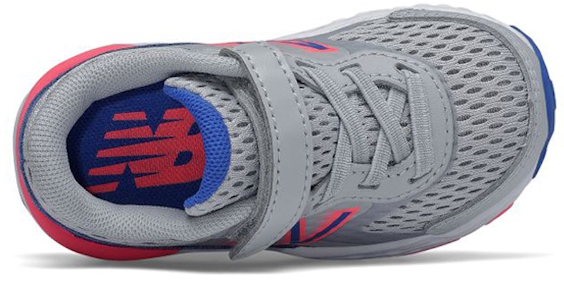嬰兒 New Balance 680系列 v6 魔術貼 透氣防耐磨滑 低筒運動跑步鞋 灰藍色 Lookbook 嬰兒 New Balance 680系列 v6 魔術貼 透氣防耐磨滑 低筒運動跑步鞋 灰藍色