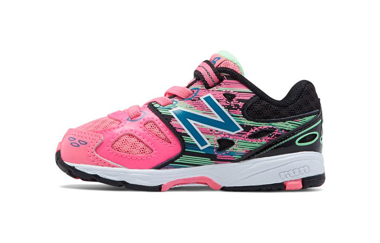 Buy 嬰幼兒 New Balance 680系列 v3 輕巧耐磨防滑 低筒運動鞋 粉黑色