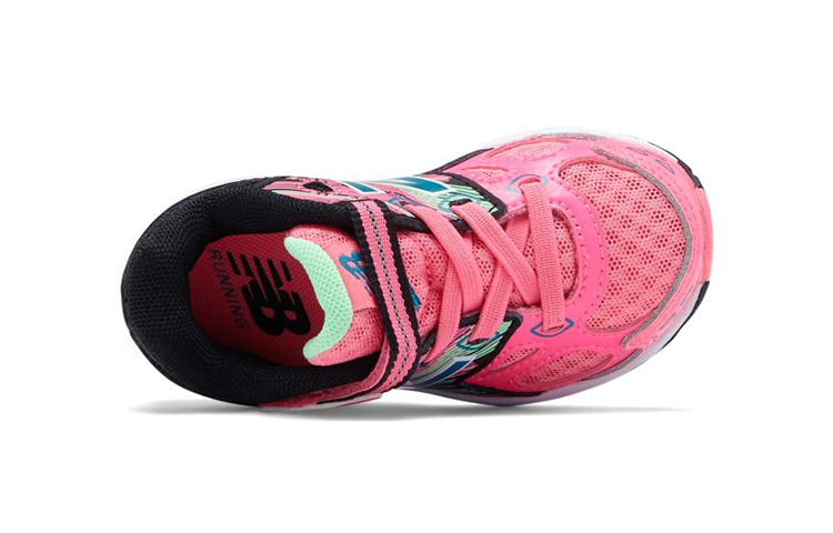 Lookbook 嬰幼兒 New Balance 680系列 v3 輕巧耐磨防滑 低筒運動鞋 粉黑色