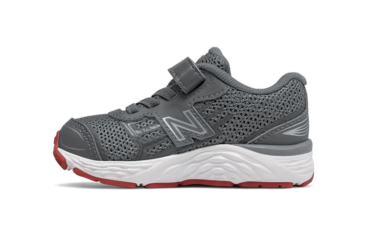 (Infant) New Balance 680v5 Hook and Loop 'Toddler Grey' IA680LR