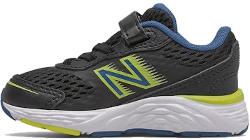 (Infant) New Balance 680v6 Bungee 'Black Oxygen Blue Yellow' IA680BO6 (Infant) New Balance 680v6 Bungee 'Black Oxygen Blue Yellow' IA680BO6