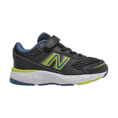 (Infant) NB 680v6 Bungee Wide 'Black Oxygen Blue Yellow'