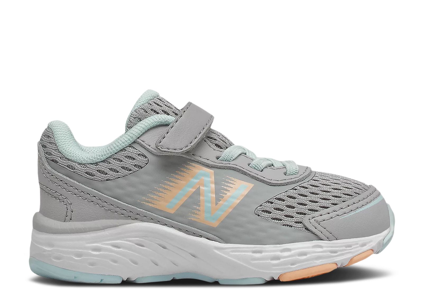 (Infant) New Balance 680v6 Bungee Wide 'Rain Cloud Pale Blue Chill' IA680GM6-W