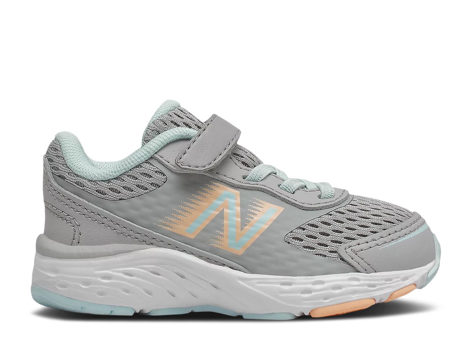 (Infant) New Balance 680v6 Bungee X-Wide 'Rain Cloud Pale Blue Chill' IA680GM6-XW