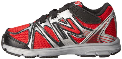 (Infant) New Balance 697 'Black Red Velcro' KV697RBI (Infant) New Balance 697 'Black Red Velcro' KV697RBI