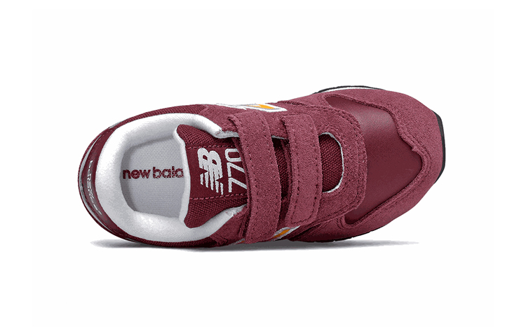 Lookbook (TD) New Balance 770 'Burgundy Velcro' Zapatillas con Cierre de Velcro Burdeos IV770BG