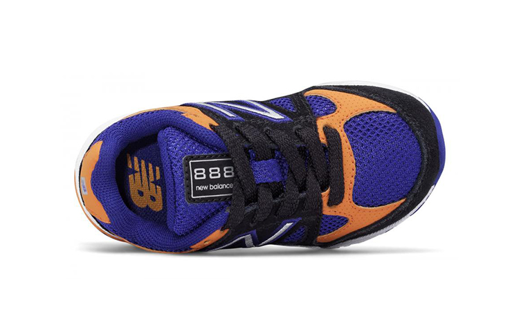 Lookbook (TD) 뉴발란스 888 블랙/블루/오렌지 KJ888NKI