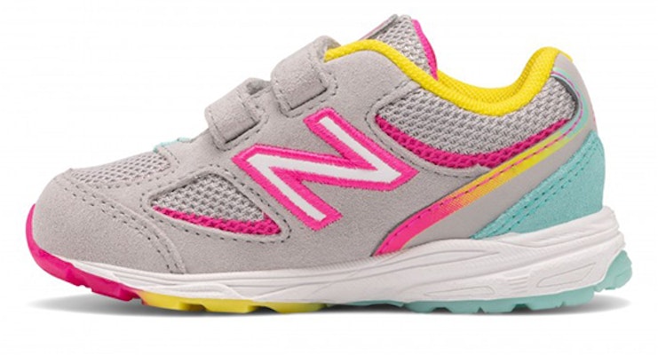 (Infant) New Balance 888v2 Hook & Loop 'Grey Rainbow' IO888GR2 Buy (Infant) New Balance 888v2 Hook & Loop 'Grey Rainbow' IO888GR2