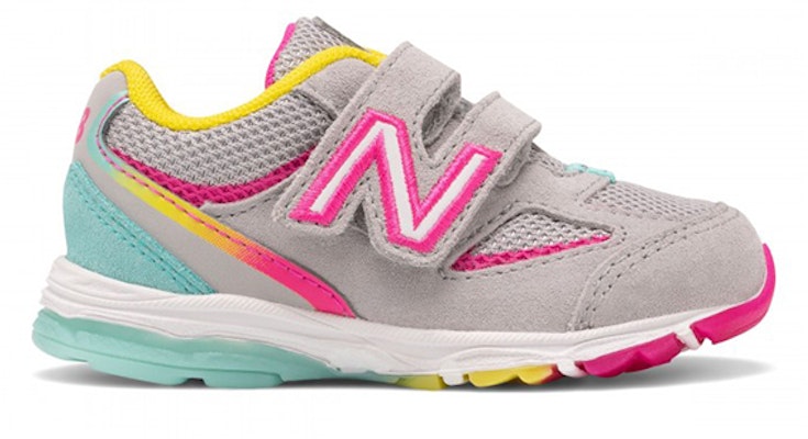 (Infant) New Balance 888v2 Hook & Loop 'Grey Rainbow' IO888GR2 Order (Infant) New Balance 888v2 Hook & Loop 'Grey Rainbow' IO888GR2
