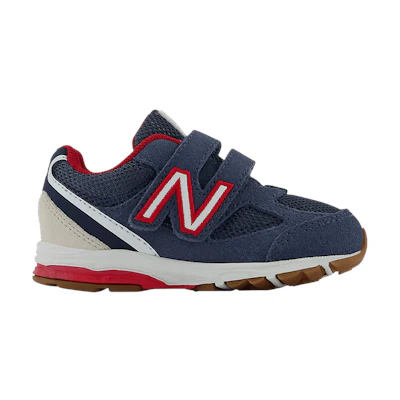 (Infant) NB 888v2 Hook & Loop Wide 'Navy Red'