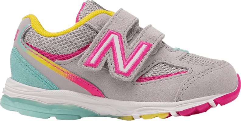 (Infant) New Balance 888v2 Hook & Loop X-Wide 'Grey Rainbow' IO888GR2-XW Buy (Infant) New Balance 888v2 Hook & Loop X-Wide 'Grey Rainbow' IO888GR2-XW