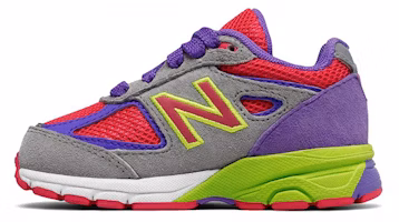 (Infant) New Balance 990 v4 'Grey Purple' KJ990K2I (Infant) New Balance 990 v4 'Grey Purple' KJ990K2I