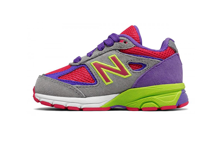 (Infant) New Balance 990 v4 'Grey Purple' KJ990K2I