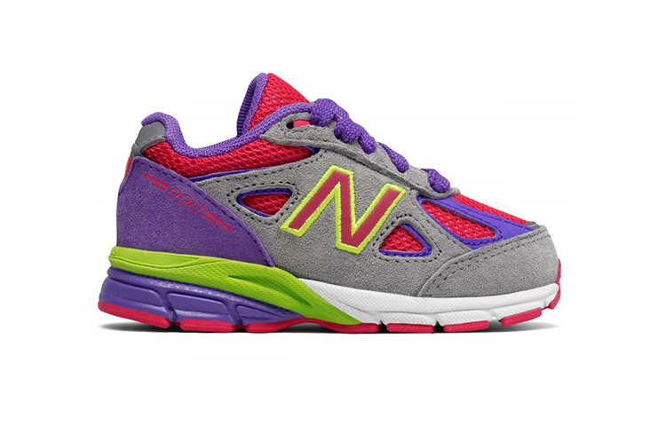 Order (Infant) New Balance 990 v4 'Grey Purple' KJ990K2I