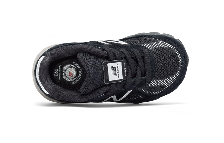 Lookbook 嬰兒 New Balance Reflective 990 v4 黑色