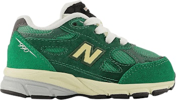 (Infant) New Balance 990v3 Wide 'Green Gold' IC990GG3-W (Infant) New Balance 990v3 Wide 'Green Gold' IC990GG3-W