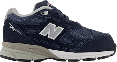 (Infant) New Balance 990v3 Wide 'Navy' IC990NB3-W (Infant) New Balance 990v3 Wide 'Navy' IC990NB3-W
