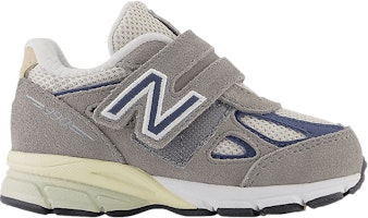 (Infant) New Balance 990v4 Hook & Loop Wide 'Grey Day 2023' IV990TA4-W (Infant) New Balance 990v4 Hook & Loop Wide 'Grey Day 2023' IV990TA4-W