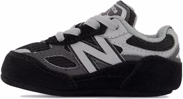 (Infant) New Balance 990v6 Bungee 'Black Silver' CC990BK6 (Infant) New Balance 990v6 Bungee 'Black Silver' CC990BK6