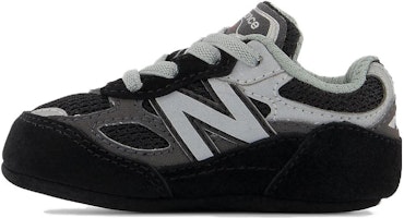 (Infant) New Balance 990v6 Bungee 'Black Silver' CC990BK6 (Infant) New Balance 990v6 Bungee 'Black Silver' CC990BK6