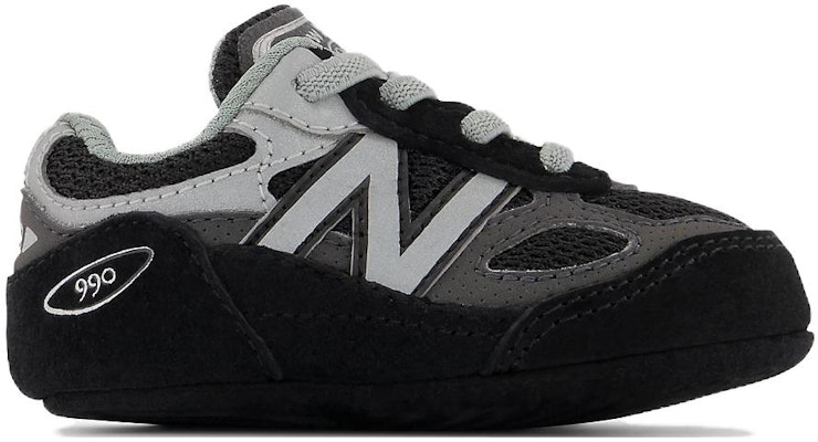 (Infant) New Balance 990v6 Bungee 'Black Silver' CC990BK6 Order (Infant) New Balance 990v6 Bungee 'Black Silver' CC990BK6