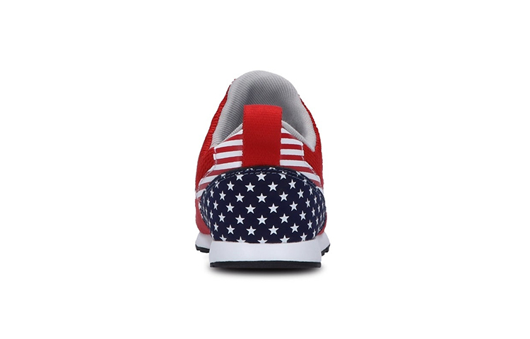 Lookbook 嬰幼兒 New Balance 996 Slip On 輕便通風舒適 低筒運動鞋 紅灰