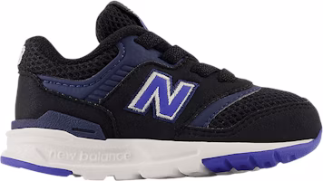 (Infant) New Balance 997H Bungee Lace Wide 'Black Marine Blue' IH997HRA-W (Infant) New Balance 997H Bungee Lace Wide 'Black Marine Blue' IH997HRA-W
