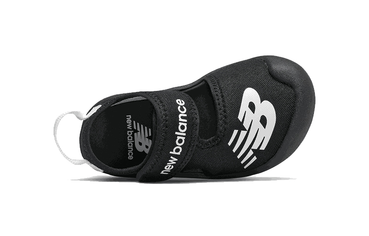 Lookbook (TD) ニューバランスCRSR toddlers快適ベルクロ黒スポーツサンダル IOCRSRBK