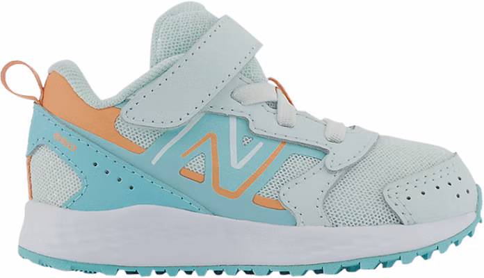 (Infant) New Balance Fresh Foam 650 Bungee Lace Top Strap X-Wide 'Light Surf' IT650SP1-XW Buy (Infant) New Balance Fresh Foam 650 Bungee Lace Top Strap X-Wide 'Light Surf' IT650SP1-XW