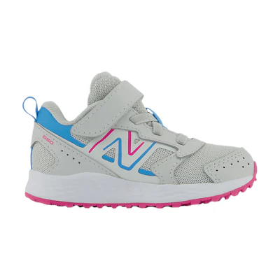 (Infant) NB Fresh Foam 650 Bungee Lace Top Strap X-Wide 'Summer Fog Hi-Pink'