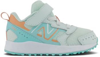 (Infant) New Balance Fresh Foam 650 Bungee Lace Top Strap Wide 'Light Surf' IT650SP1-W (Infant) New Balance Fresh Foam 650 Bungee Lace Top Strap Wide 'Light Surf' IT650SP1-W