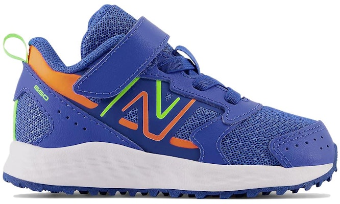 (Infant) New Balance Fresh Foam 650 Bungee Lace Top Strap 'Cobalt Blaze Orange' IT650CG1 Order (Infant) New Balance Fresh Foam 650 Bungee Lace Top Strap 'Cobalt Blaze Orange' IT650CG1