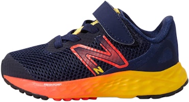 (Infant) New Balance Fresh Foam Arishi v4 Bungee Lace 'Navy Red Egg Yolk' IAARIKB4 (Infant) New Balance Fresh Foam Arishi v4 Bungee Lace 'Navy Red Egg Yolk' IAARIKB4
