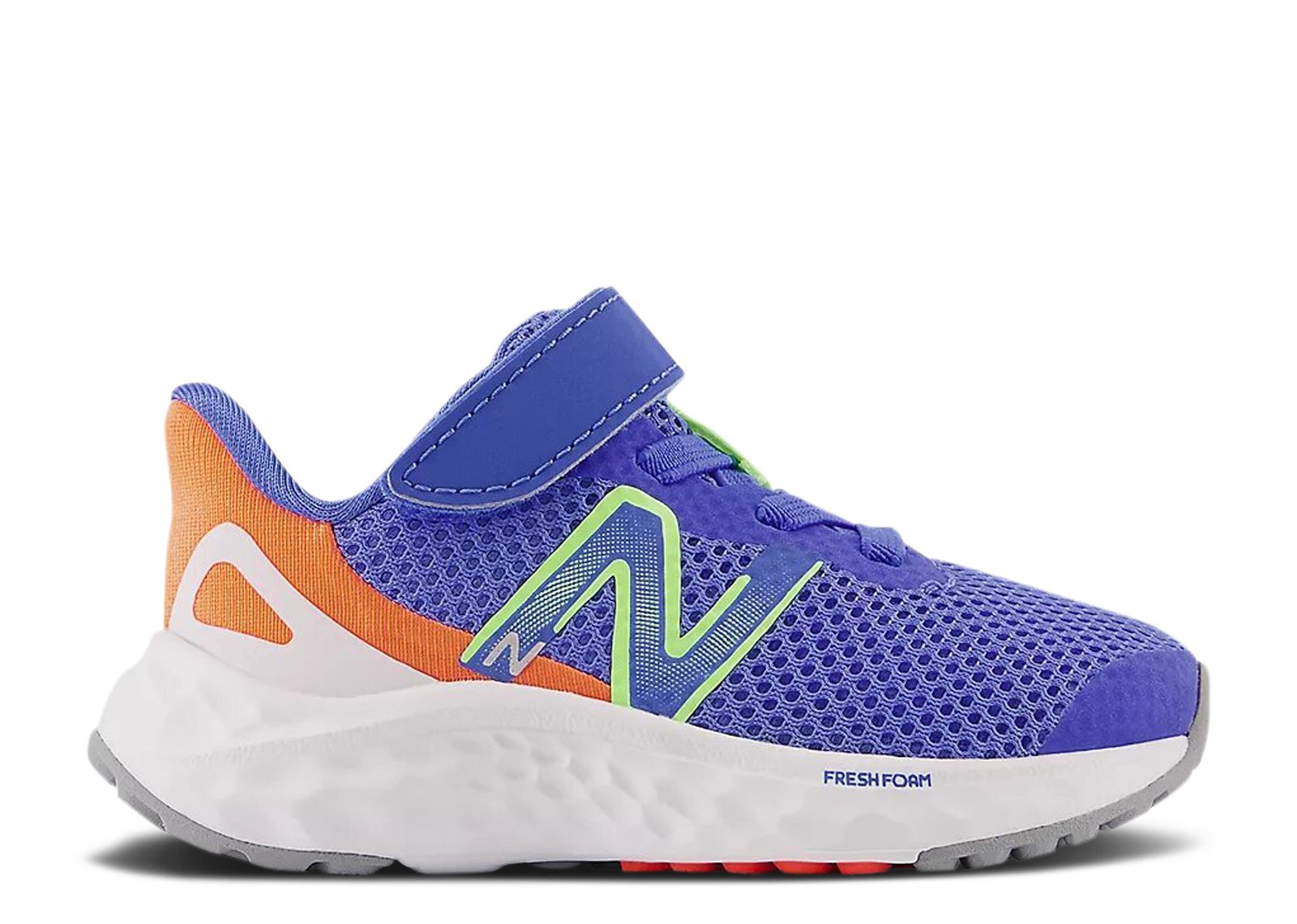 (Infant) New Balance Fresh Foam Arishi v4 Bungee Lace Wide 'Bright Lapis Neon Dragonfly' IAARIKC4-W