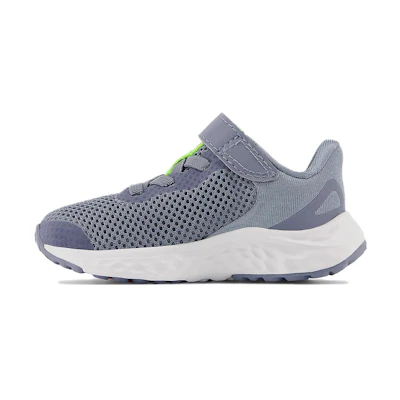 (Infant) NB Fresh Foam Arishi v4 Bungee Lace 'Arctic Grey Pixel Green'
