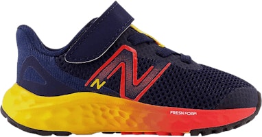 (Infant) New Balance Fresh Foam Arishi v4 Bungee Lace 'Navy Red Egg Yolk' IAARIKB4 (Infant) New Balance Fresh Foam Arishi v4 Bungee Lace 'Navy Red Egg Yolk' IAARIKB4