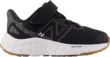 (Infant) New Balance Fresh Foam Arishi v4 Bungee Lace 'Black White Gum' IAARIEK4 (Infant) New Balance Fresh Foam Arishi v4 Bungee Lace 'Black White Gum' IAARIEK4
